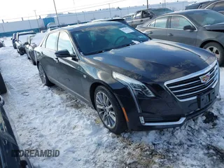 2017 Cadillac CT6 Premium Luxury AWD with VIN 1G6KF5RS7HU136058, listed as a IAAI auction lot 41330557 with 76,438 mi miles and . Bid and sale history available at DreamBid. Image 1.