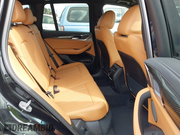 2022 BMW X3 M40i with VIN 5UX83DP01N9N28817, listed as a IAAI auction lot 41939093 with 19,011 mi miles. Bid and sale history available at carsss.com. Image 8.