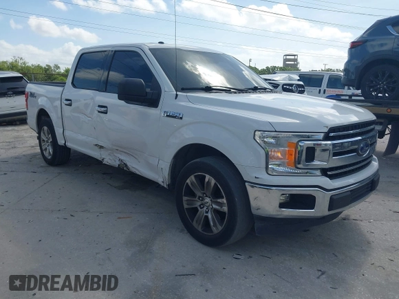 2018 Ford F-150 XL with VIN 1FTEW1CB8JFC47174, listed as a IAAI auction lot 41956391 with 148,337 mi miles. Bid and sale history available at carsss.com. Image 1.