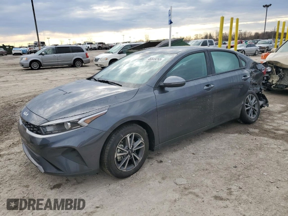 2023 Kia Forte LXS with VIN 3KPF24AD0PE653460, listed as a Copart auction lot 46849255 with 10,920 mi miles and Salvage Title. Bid and sale history available at carsss.com. Image 1.