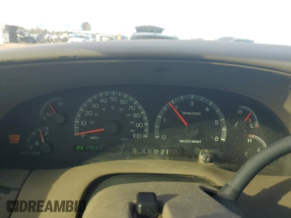2001 Ford F-150 XL with VIN 2FTRX07W61CA71064, listed as a Copart auction lot 45308595 with 261,466 mi miles and Salvage Title. Bid and sale history available at carsss.com. Image 9.