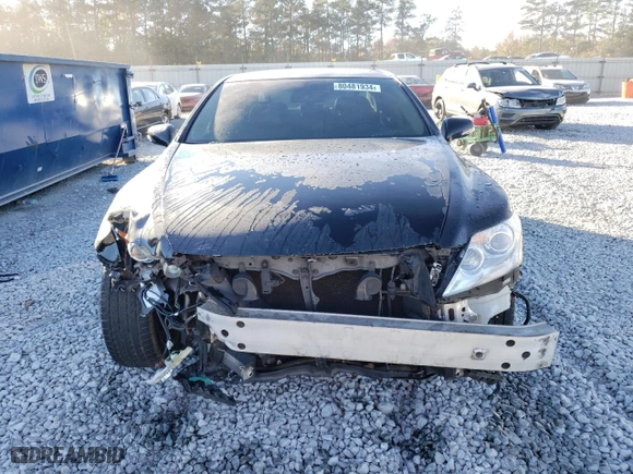 2011 Lexus LS 460 L with VIN JTHGL5EF0B5041863, listed as a Copart auction lot 80481934 with NaN miles and Salvage Title. Bid and sale history available at carsss.com. Image 5.