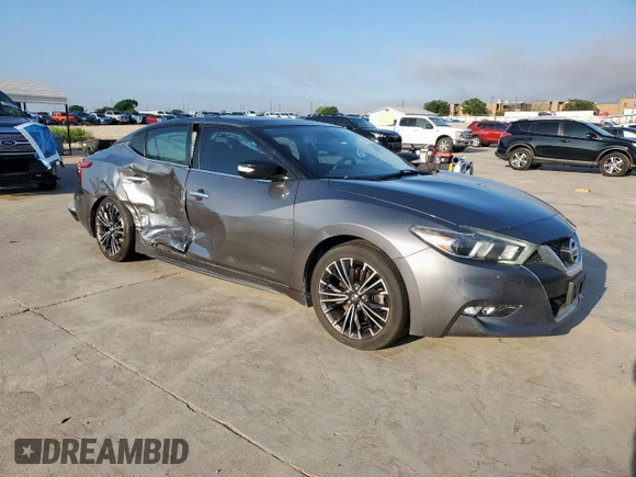 2016 Nissan Maxima SR with VIN 1N4AA6AP5GC408041, listed as a Copart auction lot 53851375 with 176,959 mi miles and Salvage title. Bid and sale history available at DreamBid. Image 4.
