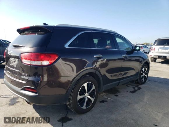 2017 Kia Sorento EX V6 with VIN 5XYPH4A57HG203109, listed as a Copart auction lot 50615625 with 133,500 mi miles and Clean Title. Bid and sale history available at carsss.com. Image 3.