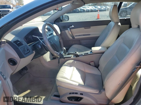2010 Volvo C70 with VIN YV1672MC7AJ092851, listed as a Copart auction lot 82639664 with 73,004 mi miles and Salvage Title. Bid and sale history available at carsss.com. Image 7.