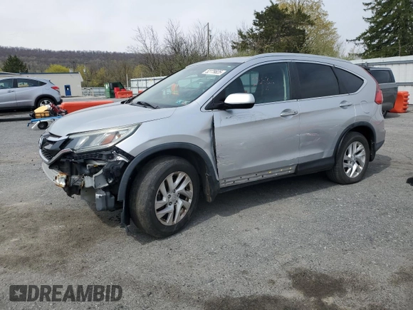 2015 Honda CR-V EX-L with VIN 2HKRM4H79FH660750, listed as a Copart auction lot 52779825 with 220,932 mi miles and Clean Title. Bid and sale history available at carsss.com. Image 1.