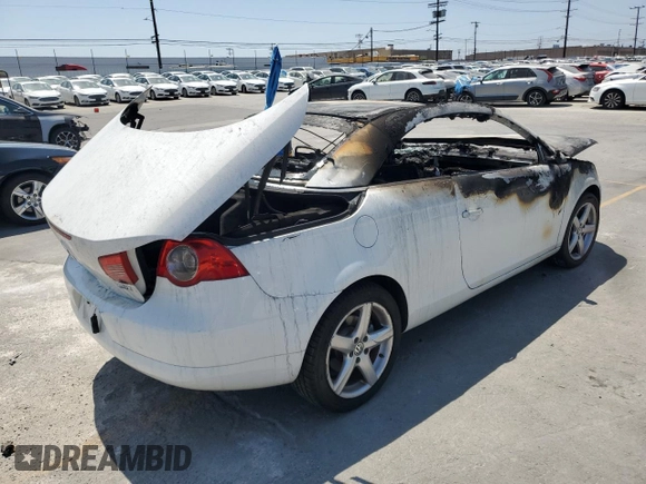 2009 Volkswagen Eos Komfort z VIN WVWBA71F49V023797, wystawiony jako Copart lot #58764645 z przebiegiem Nie podano mil oraz Nie do naprawy • Non repairable. Historia ofert i sprzedaży dostępna na DreamBid. Obrazek 3.