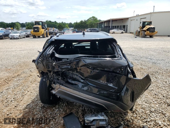 2023 Lexus RX 350h with VIN 2T2BBMCA9PC012500, listed as a Copart auction lot 56411065 with 34,859 mi miles and Salvage title. Bid and sale history available at DreamBid. Image 6.