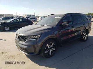 2021 Kia Sorento S with VIN 5XYRL4LCXMG007095, listed as a Copart auction lot 74550024 with 38,490 mi miles and Clean Title. Bid and sale history available at DreamBid. Image 1.