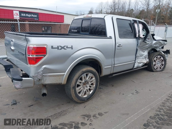 2014 Ford F-150 XL with VIN 1FTFW1ET8EFC07807, listed as a IAAI auction lot 41460079 with 1 mi miles. Bid and sale history available at carsss.com. Image 4.