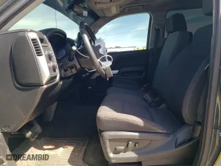 2018 Chevrolet Silverado 1500 LT with VIN 3GCUKRECXJG153159, listed as a Copart auction lot 50217355 with 105,279 mi miles and Salvage Title. Bid and sale history available at carsss.com. Image 7.