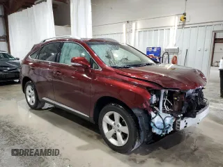 2014 Lexus RX 350 with VIN JTJBK1BA6E2461128, listed as a Copart auction lot 59712615 with 54,611 mi miles and Salvage title. Bid and sale history available at DreamBid. Image 4.