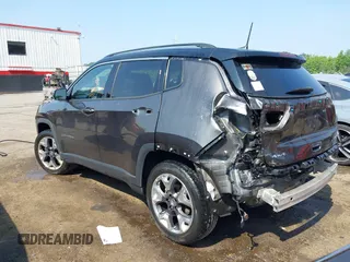 2019 Jeep Compass Limited with VIN 3C4NJDCB3KT624128, listed as a IAAI auction lot 42470893 with 94,350 mi miles and . Bid and sale history available at DreamBid. Image 3.