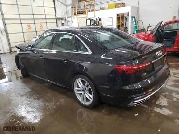 2024 Audi A4 Sedan S line Premium with VIN WAUDAAF45RN000877, listed as a Copart auction lot 78707164 with NaN miles and Salvage Title. Bid and sale history available at carsss.com. Image 2.