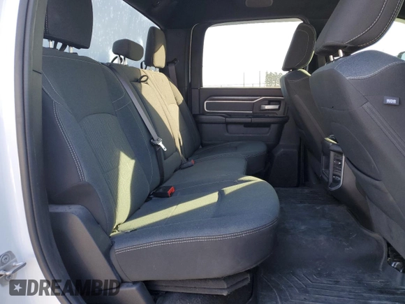 2022 Ram 2500 Big Horn with VIN 3C6UR5DL0NG216241, listed as a Copart auction lot 44494005 with 59,535 mi miles and Salvage Title. Bid and sale history available at carsss.com. Image 10.