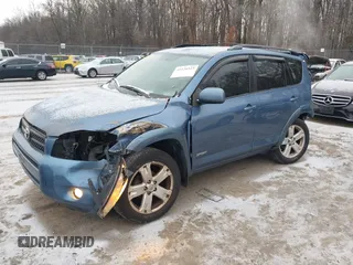 2007 Toyota RAV4 Sport with VIN JTMBD32V675089643, listed as a IAAI auction lot 41126523 with 216,056 mi miles and . Bid and sale history available at DreamBid. Image 17.