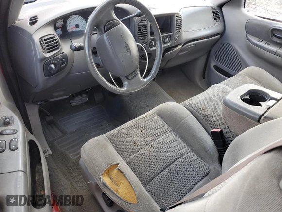 2001 Ford F-150 XL with VIN 2FTRX08L11CA47291, listed as a Copart auction lot 83753584 with Not provided miles and Salvage title. Bid and sale history available at DreamBid. Image 8.