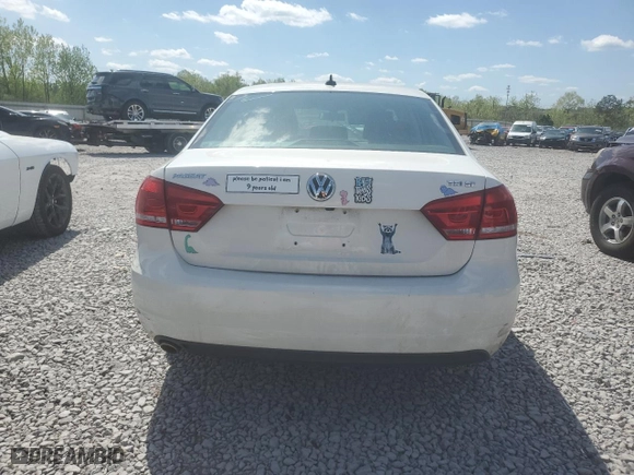 2015 Volkswagen Passat 2.0L TDI SE w/Sunroof with VIN 1VWBV7A32FC093846, listed as a Copart auction lot 52032715 with 124,434 mi miles and Salvage Title. Bid and sale history available at carsss.com. Image 6.