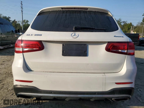 2018 Mercedes-Benz GLC with VIN WDC0G4KBXJV065793, listed as a Copart auction lot 72727284 with 82,360 mi miles and Salvage Title. Bid and sale history available at carsss.com. Image 6.