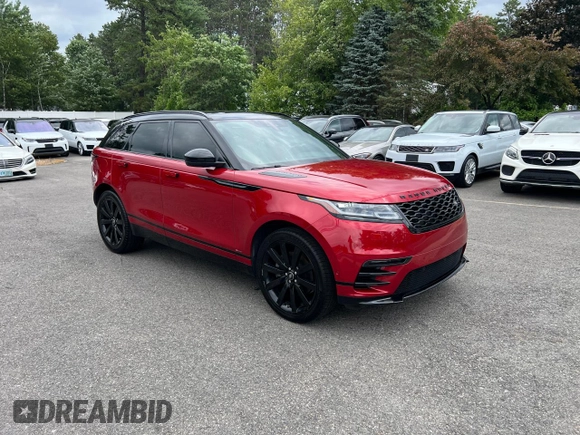 2018 Land Rover Range Rover Velar R-Dynamic SE with VIN SALYL2RV4JA764099, listed as a Copart auction lot 63525325 with 68,057 mi miles and Clean title. Bid and sale history available at DreamBid. Image 1.