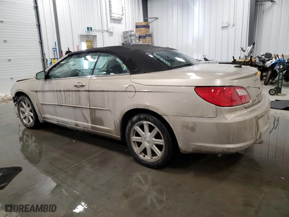 2009 Chrysler Sebring Touring with VIN 1C3LC55D49N568477, listed as a Copart auction lot 41987395 with 143,445 mi miles and Salvage Title. Bid and sale history available at carsss.com. Image 2.