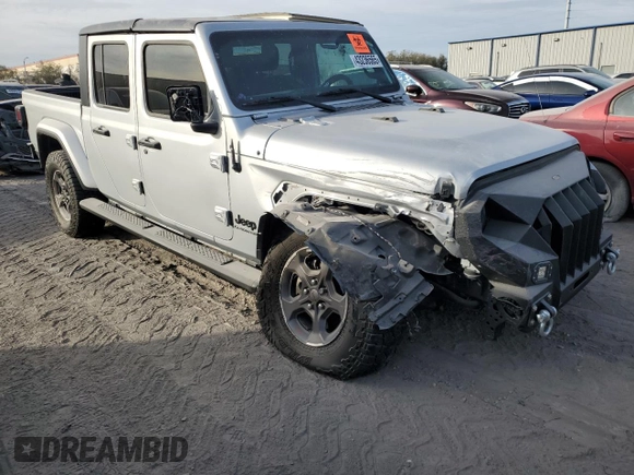 2022 Jeep Gladiator Willys z VIN 1C6HJTAG9NL113410, wystawiony jako Copart lot #43236565 z przebiegiem 39 804 mil mil oraz Szkoda całkowita • Salvage title. Historia ofert i sprzedaży dostępna na DreamBid. Obrazek 4.
