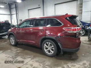 2014 Toyota Highlander XLE z VIN 5TDJKRFH4ES007652, wystawiony jako Copart lot #57761295 z przebiegiem 259 454 mil mil oraz Szkoda całkowita • Salvage title. Historia ofert i sprzedaży dostępna na DreamBid. Obrazek 2.