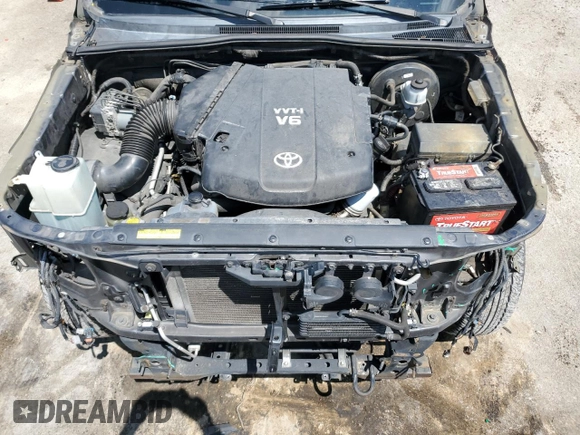 2011 Toyota Tacoma PreRunner with VIN 3TMJU4GN2BM119153, listed as a Copart auction lot 56688455 with 151,645 mi miles and Salvage title. Bid and sale history available at DreamBid. Image 11.