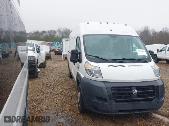 2016 Ram ProMaster Cargo with VIN 3C6URVJG0GE127663, listed as a IAAI auction lot 41543810 with 179,927 mi miles and . Bid and sale history available at DreamBid. Image 1.