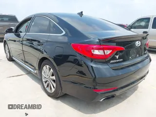 2017 Hyundai Sonata Sport with VIN 5NPE34AFXHH594862, listed as a IAAI auction lot 41952123 with 102,706 mi miles. Bid and sale history available at carsss.com. Image 3.
