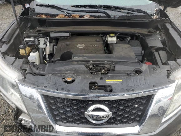 2015 Nissan Pathfinder SV with VIN 5N1AR2MM7FC653740, listed as a Copart auction lot 51338395 with 197,668 mi miles and Salvage Title. Bid and sale history available at carsss.com. Image 12.