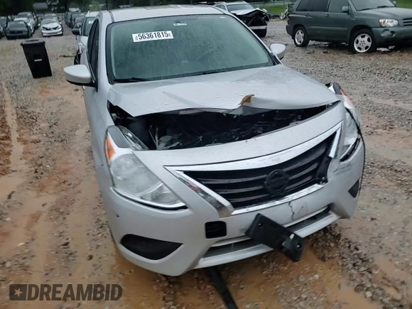 2016 Nissan Versa SV with VIN 3N1CN7AP3GL861630, listed as a Copart auction lot 56361815 with 107,845 mi miles and Salvage title. Bid and sale history available at DreamBid. Image 13.
