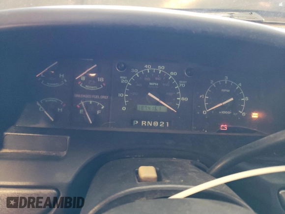 1995 Ford F-150 with VIN 1FTEX15N0SKC25151, listed as a Copart auction lot 67682654 with 187,416 mi miles and Salvage Title. Bid and sale history available at carsss.com. Image 9.