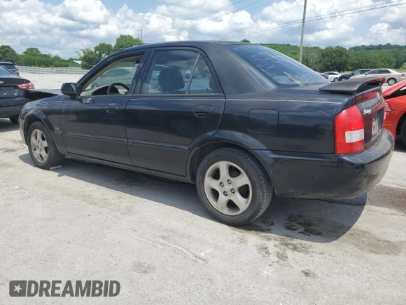 2002 Mazda Protege DX z VIN JM1BJ225020537013, wystawiony jako Copart lot #56952495 z przebiegiem 129 846 mil mil oraz Czysty tytuł • Clean title. Historia ofert i sprzedaży dostępna na DreamBid. Obrazek 2.