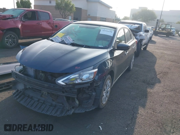 2017 Nissan Sentra SV with VIN 3N1AB7AP7HL656782, listed as a IAAI auction lot 42599150 with 118,597 mi miles and . Bid and sale history available at DreamBid. Image 2.