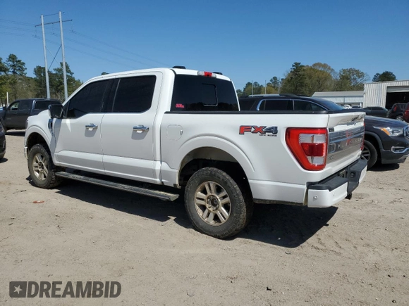 2022 Ford F-150 XL with VIN 1FTFW1E8XNFA60918, listed as a Copart auction lot 49954125 with 84,079 mi miles and Salvage Title. Bid and sale history available at DreamBid. Image 2.