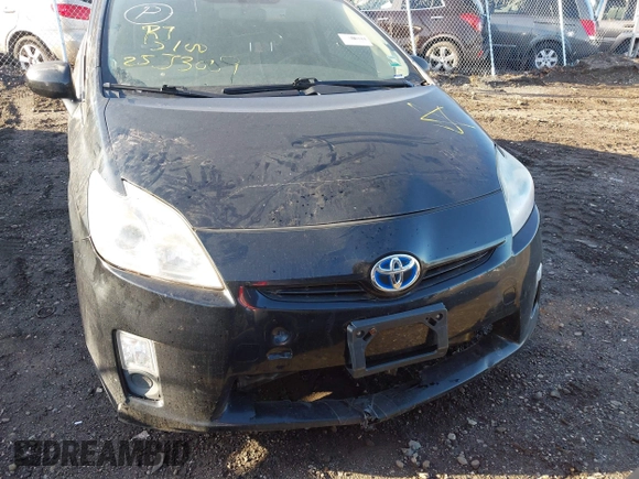 2011 Toyota Prius I with VIN JTDKN3DU6B5301063, listed as a IAAI auction lot 41858696 with 999,999 mi miles. Bid and sale history available at carsss.com. Image 11.