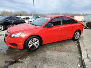 2014 Chevrolet Cruze LS with VIN 1G1PA5SH9E7198239, listed as a Copart auction lot 48085705 with 122,291 mi miles and Non Repairable. Bid and sale history available at carsss.com. Image 1.