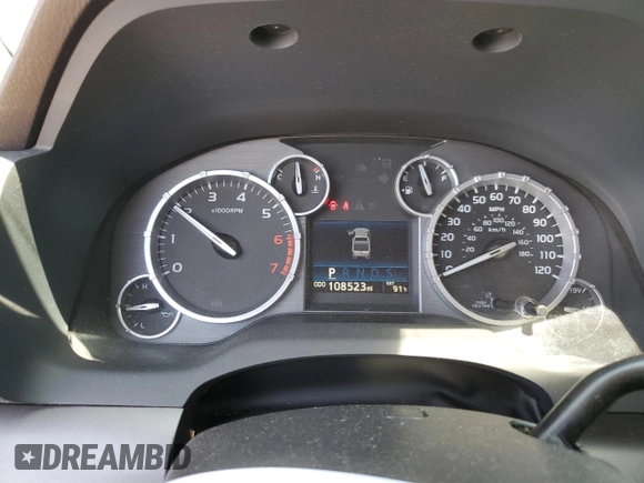 2015 Toyota Tundra 4WD Truck SR5 with VIN 5TFDY5F17FX439106, listed as a Copart auction lot 62329044 with 108,523 mi miles and Salvage Title. Bid and sale history available at carsss.com. Image 9.