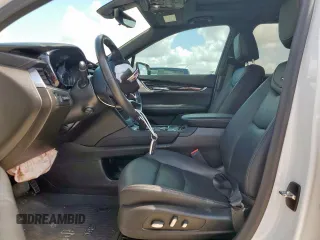 2021 Cadillac XT6 Premium Luxury with VIN 1GYKPDRS5MZ233884, listed as a Copart auction lot 58774595 with 47,490 mi miles and Salvage title. Bid and sale history available at DreamBid. Image 7.
