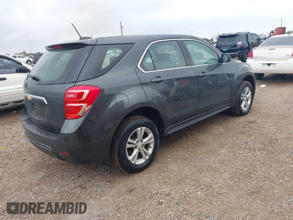 2017 Chevrolet Equinox LS with VIN 2GNALBEK1H1517865, listed as a IAAI auction lot 42085063 with 128,100 mi miles and . Bid and sale history available at carsss.com. Image 4.