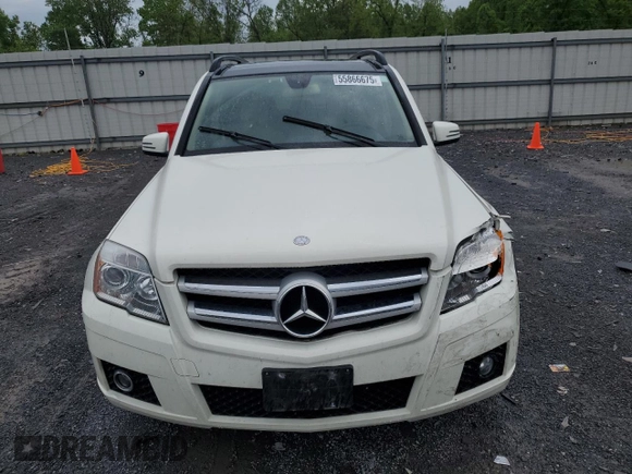 2012 Mercedes-Benz GLK 350 with VIN WDCGG8HB2CF761607, listed as a Copart auction lot 55866675 with 142,643 mi miles and Salvage Title. Bid and sale history available at DreamBid. Image 5.