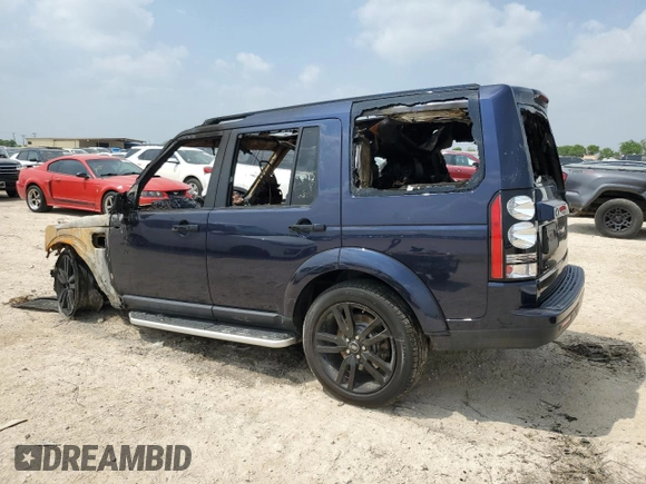 2016 Land Rover LR4 HSE with VIN SALAG2V6XGA826523, listed as a Copart auction lot 51002165 with Not Provided miles and Non Repairable. Bid and sale history available at DreamBid. Image 2.