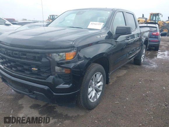 2022 Chevrolet Silverado 1500 Custom with VIN 1GCPABEK4NZ614621, listed as a IAAI auction lot 41943727 with 49,049 mi miles and . Bid and sale history available at DreamBid. Image 2.