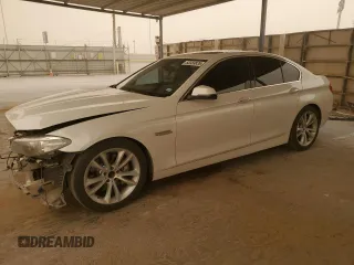 2016 BMW 5 Series 535i z VIN WBA5B1C54GG132593, wystawiony jako Copart lot #53359835 z przebiegiem 107 520 mil mil oraz Szkoda całkowita • Salvage title. Historia ofert i sprzedaży dostępna na DreamBid. Obrazek 1.