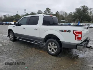 2018 Ford F-150 XL with VIN 1FTEW1EP3JFD25837, listed as a Copart auction lot 48391955 with 120,636 mi miles and Salvage Title. Bid and sale history available at carsss.com. Image 2.
