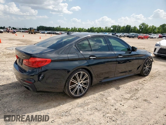 2017 BMW 5 Series 540i with VIN WBAJE5C32HG914842, listed as a Copart auction lot 64358255 with 116,282 mi miles and Salvage title. Bid and sale history available at DreamBid. Image 3.