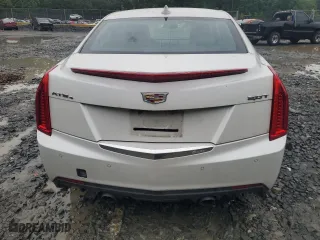 2016 Cadillac ATS Sedan Luxury Collection AWD with VIN 1G6AH5RX3G0110791, listed as a Copart auction lot 64685524 with 38,358 mi miles and Salvage Title. Bid and sale history available at carsss.com. Image 6.