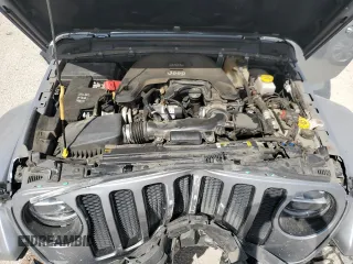 2021 Jeep Wrangler Unlimited Sahara High Altitude с VIN 1C4HJXEG2MW620527, выставлен на аукционе Copart как лот 72848894 с пробегом 65 598 миль миль и Списание • Salvage title. История ставок и продаж доступна на DreamBid. Изображение 12.