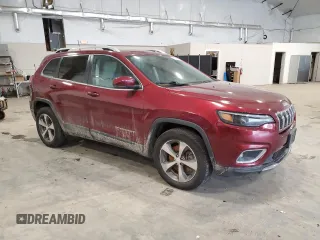 2019 Jeep Cherokee High Altitude z VIN 1C4PJMDX9KD126752, wystawiony jako Copart lot #53876805 z przebiegiem 89 454 mil mil oraz Nie do naprawy. Historia ofert i sprzedaży dostępna na DreamBid. Obrazek 4.